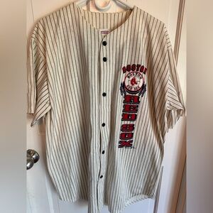 Vintage Boston Red Sox XL Teamworks Jersey New